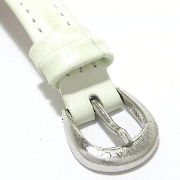 Auth TIFFANY&Co. Atlas Round 286753 0*** White Women's Wrist Watch - Picture 6 of 11
